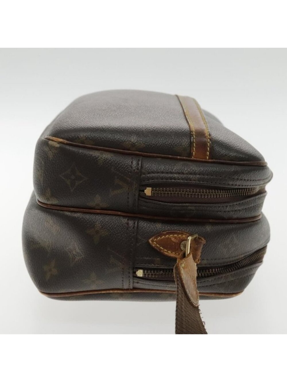 Authentic LOUIS VUITTON Monogram Reporter PM Shoulder Bag M45254 LV - Picture 12 of 16
